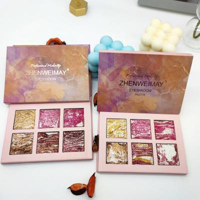 China New Design Pink Recyclable Cute Creative Empty Butterfly Clolorful Private Label Magnetic Custom Eyeshadow Boxes for sale