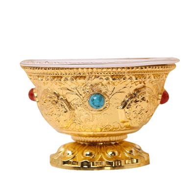 China Viable Pure Copper Ceramic Eight Cups Eight Cups Wheel Cup Taoist Home Pendulum for sale