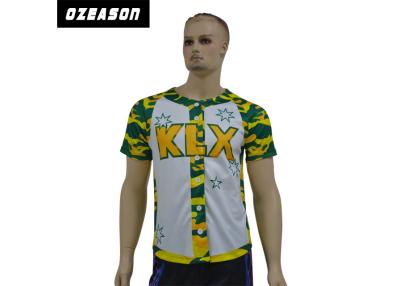 China Youth Official Team Baseball Jerseys Unisex 5% Spandex Moisture Wicking OEM for sale