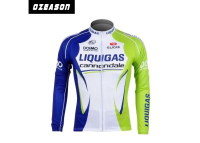 China Team Cycling Road Bike Jerseys Breathable 100% Polyester Digital Print Pattern for sale