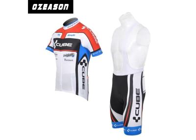 China Lightweight Road Bike Jerseys Unisex Never Fading Logo Maximum Wear Comfort for sale