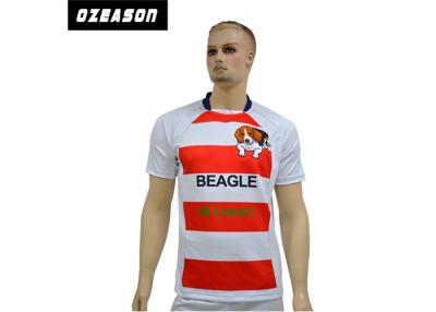 China De Kleding van de rugbyliga/Rugbyoverhemd Jersey Anti - Pilling-OEM de dienst Te koop