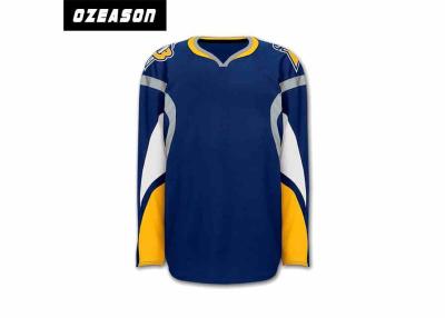 China Custom Made Heat Transfer Printed NHL Funny Reversibal Ice Hockey Jerseys for sale