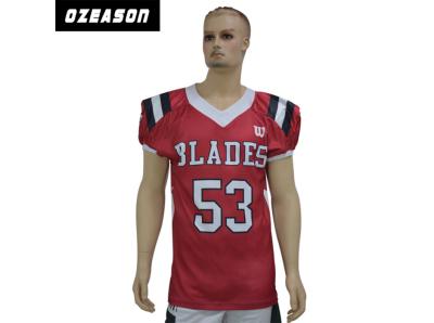 China 2018 hotsale  new sublimation custom football jersey made youth  Capless sleeve for sale