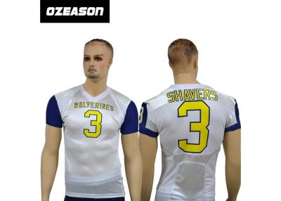 China new design custom american sublimation tackle football uniforms american rugby training jersey for sale