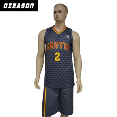 China 2018 fertigen Sie Reversible-Polyester-Basketball 100% Dri geeigneten Jersey kundenspezifisch an zu verkaufen