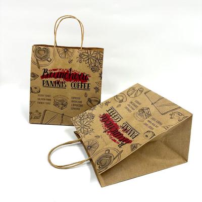 China Bolsas de presente personalizadas de papel de vinho Toowin Bolsas de papel de Natal Feliz em estilo quadrado popular à venda