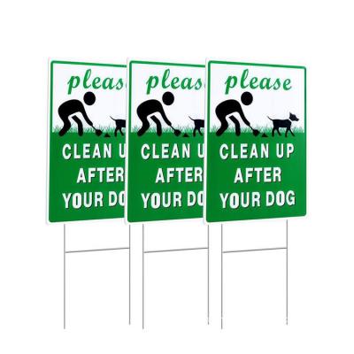 China Long Life Span Reflective Dog Yard Sign 10