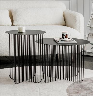 China Modern Side Storage Table Metal Side Table Living Room Furniture for sale