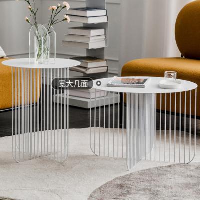 China Modern Side Storage Table Metal Side Table Living Room Furniture for sale