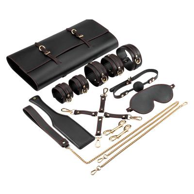 China Couples Adults Wholesale SM Package Sets Teach Adult Sex Toys Bondage Toy Belt Storage Bag Lovers Alternative Flirting for sale