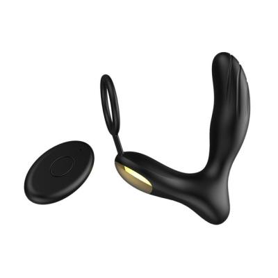 China 2018 New Products Vibrating Delay Lock Sperm Controlmen Remote Enlargement Cock Ring For Penis Sex Products for sale