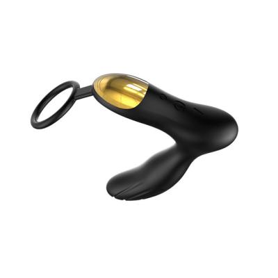 China cock Ring Waterproof Penis Ring 10 frequency fashion adult product full silicone vibration vibrator for couples for sale