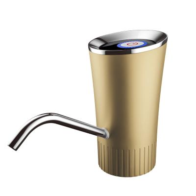 China Hotel USB Rechargeable Electric Water Pump Drinking Dispenser Bottled Water Pump for sale