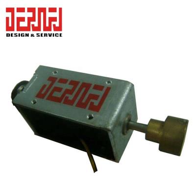 China Push-pull type open frame solenoid 1252 series, Self-holding solenoid, linear solenoid export to Germany open frame solenoid 1252 for sale