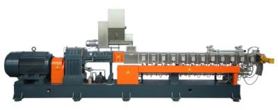 China Energy Efficient PVC Conical Twin Screw Extruder Twin Screw Machine Rustproof for sale