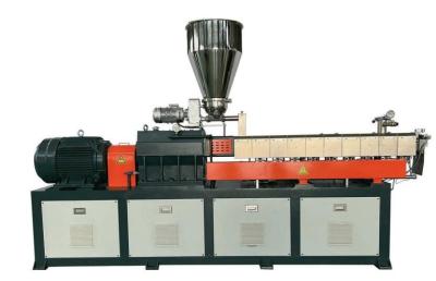 China Custom Air Cooled Strand Cutting Twin Screw Extrusion Machine For PVC Pelletizing for sale