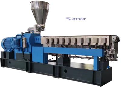 Κίνα Τρακτόρας λαστιχένιου μπλοκ χρώμα Masterbatch Extruder PID Control PVC Extrusion Line Extrusion Granulator προς πώληση