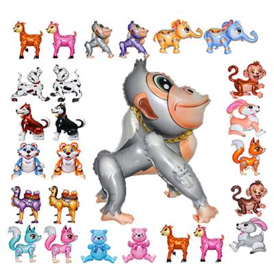 China New Creative Animal Shape Custom Made Kids Toys Mylar Balloons Kids Gifts Inflador De Globos Funhigh Quality 4D Balloon for sale