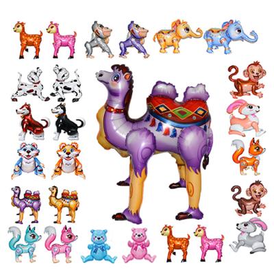 China Children's Toys New Arrival Animal Balloons Mylar Kid's Favorite 4D Balloon Party Decorationsbaby Foil for sale