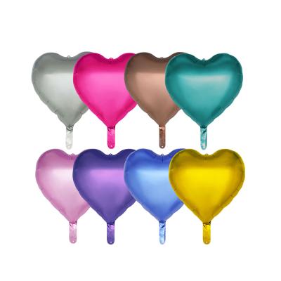 China Wholesale Custom Cheap Signal Series Heart Shape Matte Color Matte Color Inflatable Balloon Hot Love Environmental Friendly Material for sale