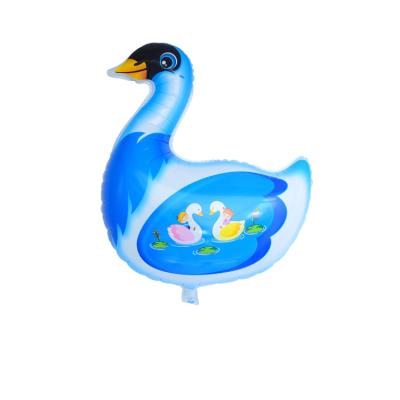 China Hot Selling Environmental Friendly Material Goose Shape Wedding Decoration Helium Foil Balloom For Party Decor for sale