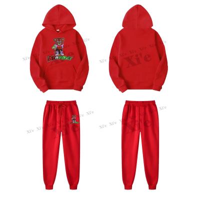 China Custom Men's Breathable Tracksuits Sports Long Sleeve Hoodies Man Suit Jogging Sweatsuits Fall Winter Mens Hoodie And Tracksuit Set for sale