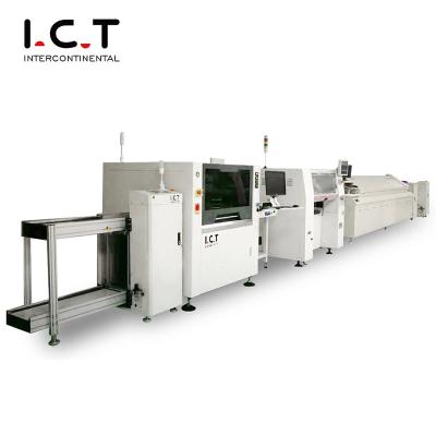 China High Capacity PCB / PCBA Assembly Line Solution / LED Manual SMT Total Solution Assembly Line Line for sale