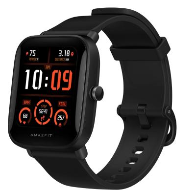 China Global Wifi Amazfit Bip U Pro Smartwatch 1.43 230mAh 50 Inch Watch Faces Color Screen GPS Smart Watch For Android IOS Phone for sale