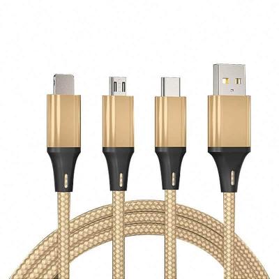 China MP3/MP4 Player 2022 Multi Charging Cable 6ft Wire Charging Cable USB Charging Cable Angled for sale