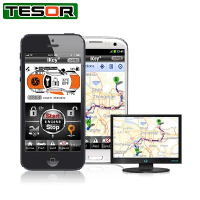 China Vehicle Smartphone Remote and Cartrack Security GPS Tracking System for sale