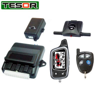 China AUTO LCD Display Two Way Remote Alarm for sale