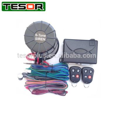 China Car alarm car alarm with built-in shock sensor for sale