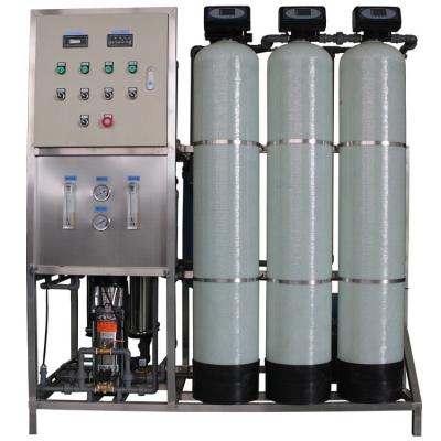 China industrielles einzelner Durchlauf 1000lph RO-System-UVsterilisator-Aktivkohle-Filter zu verkaufen