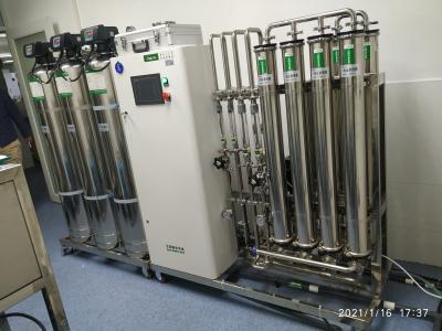 China 1000LPH Handels-Einheit RO EDI Purified Water System Electrodeionization zu verkaufen