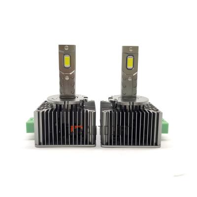 China 2PCS Aluminum Alloy D1S D3S LED D2S D4S D5 D8 20000lm Car Headlight Bulbs HID Conversion Kit CSP Chips Lux Led Para 6000k 90w Auto High Power en venta