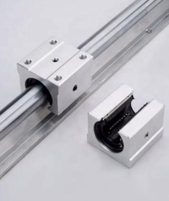 China Wholesale Aluminum SBR20 CNC Machine Skylon Linear Rail SBR Bearing Bracket with SBR20UU LM20UU Linear Slide Round Linear Guide Rail for sale