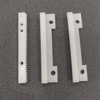 China 3d printer Ningbo Factory injection molding inject M0.5 POM plastic gear rack for sale