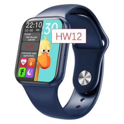 China 2021 Full Touch Screen Smart Watch Waterproof Smart Bracelet HW12 Smartwatch Fitness Watch for sale