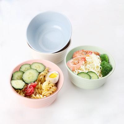 China 5.9Inch Autumn Salad Soup BPA Wheat Fiber Free Large Viable Bowl Household Anti-Scalding Resistant Rice Bowl for sale