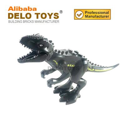 China Building Toy Plastic Building Block Bricks The Dinosaur Series Jurassic Tyrannosaurus With Light Green Model D - Rex Toy For Children (DE229D) for sale