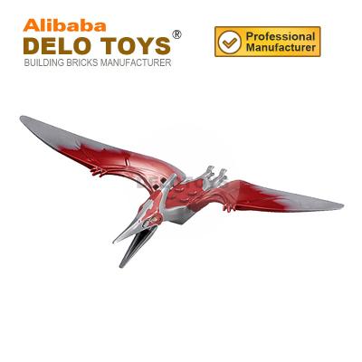 China Construction Toy Plastic Building Block The Jurassic Dinosaur Series Pterodactyl Pterosauria Building Toy For Children (DE205D) for sale