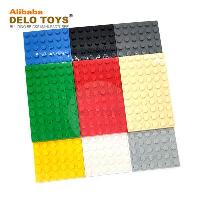 China Plastic Construction Toy DELO TOYS Building Blocks Bricks 6*10 Plate 6 x 10 (14 COLORS) (NO.3033) for sale