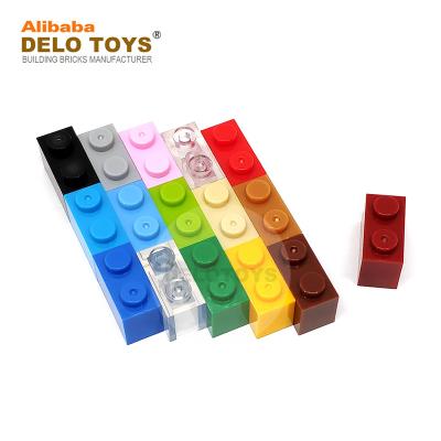 China Building Toy DELO TOYS Parts 1*2 Building Block Plastic Brick 1X2 (NO.3004) (32 Colors) DIY for sale