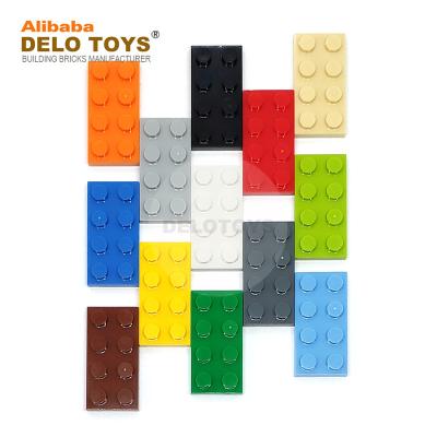 China Plastic Construction Toy OLED TOYS Building Blocks Bricks 2*4 Plate 2 x 4 (28 Colors) (NO.3020) for sale