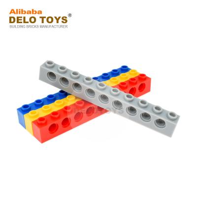 China Technic Building Toy Plastic Building Blocks Bricks, 1*10 Brick 1 x 10 with Holes (NO.2730) for sale