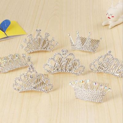 China New arrival cheap kids princess crown for girls kids crowns and tiaras for 2018 for sale