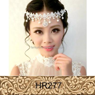 China Wedding Hair Accessories Waterdrop Hair Combs Bridal Hair Accessories Bridal Headband Celebrity Hair Jewelry Chains for sale