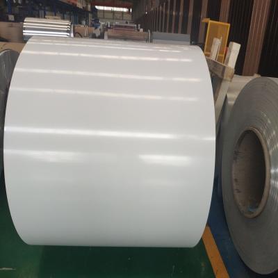 China Decoration 1050 1100 3003 Powder Coated Aluminum Coil Price Per Kg For Gutters for sale