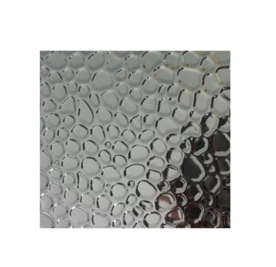 China 1060 Decoration Mirror Finished Embossed Aluminum Sheet For Non Slip Flooring for sale